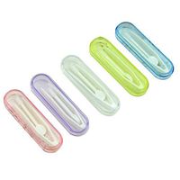 2pcs/set Contact Lens Inserter Remover Soft Tip Tweezer Stick Tool Case Set