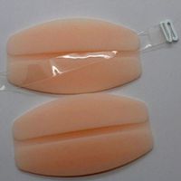 Cojoy Women's Silicone Gel Bra Strap Cushion Non-Slip Shoulder Pads Ease Shoulder Discomfort (Nude)