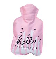Winter Cartoon Mini Cute Hot Water Bottle Water/Warm Hand Bag 100ml,Pink