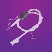 Overstep Flexible Aquarium Water Changer Aquarium Siphon Vacuum Cleaner Easy to Use Aquarium Gravel Manual Cleaning Tool
