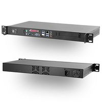 MITXPC Intel Braswell Quad Core Front I/O Mini 1U Rackmount Solution, PD14RI, M1U05