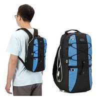 Oxygen Backpack Holder Portable Oxygen Tank Carrier Bag M6 / M9 Cylinders Bottle Pouch Fit Wheelchair, Knee Walker - Medical, Travel (Black)