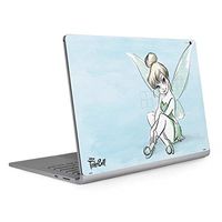 Skinit Decal Laptop Skin for Surface Book 2 13.5in - Officially Licensed Disney Tinker Bell Believe in Fairies Design