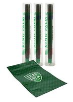 King Palm Single Pack Slim Cone (3 Packs), with Leaf Lock Gear Smell Proof Pouch