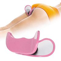 Pelvis Muscle Correction Exerciser Beautiful Buttocks Tightening Muscles Hip Training Clips Suitable for Postpartum Recovery Sedentary Crowd, Flat Hips, Thighs (Pink)