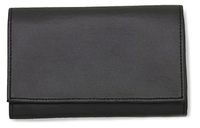 Black Vinyl Pipe Roll Up Pouch w/Surgical Rubber Lining - 1187