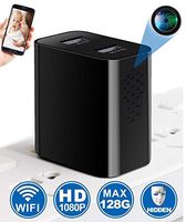 Hidden Camera, Spy Camera, 1080P HD Side View Hidden Camera Charger WiFi Camera with Remote Viewing & Motion Detection, Hidden Nanny Cam/Security Camera Perfect for Indoor Power Strip, No Audio