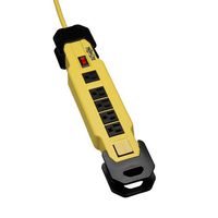 Tripp Lite 6 Outlet Safety Power Strip, 9ft Cord with 5-15P Plug, Hang Holes (TLM609NS)