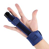Adjustable Finger Splint, 1X Metacarpal Fracture Healing Mallet Finger Correcting Support Brace for Trigger Finger Athlete Sportsman and Injured Joint