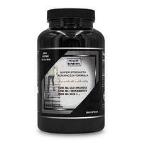 Joint Health and Flexibility Joint Support Super Strength Advanced Formula Glucosamine 1500mg Chondroitin 1200mg and MSM 2000mg Supplements 200 Capsules by Health Benefits