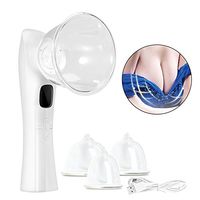Qiterr Breast Enhancer, Vacuum Chest Suction Cup Enlargement Massager Device for Women