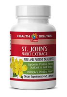 ST John's WART HERB Extract with Siberian Eleutherococcus and Gingkgo Biloba - Supports Positive Mental Outlook & Well-Being - 1 Bottle 60 Capsules