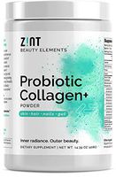 Zint Probiotic Collagen Powder (30 Servings): 40 Billion CFU Multi Probiotics + Hydrolyzed Collagen Peptides | Beauty, Joint, Gut Health Supplement | Unflavored, Shelf-Stable