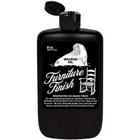 WALRUS OIL - Furniture Finish, Polymerizing Safflower Oil and Hemp Seed Oil - for Hardwood Tables, Chairs, and More. 100% Vegan, 8oz Bottle