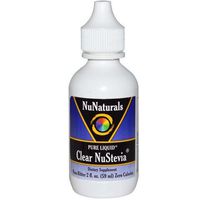 NuNaturals Pure Liquid Clear Stevia, 2 Ounces ( bf1ty Pack of 6)