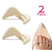 2 Pairs Shoe Inserts Women Too Big Shoe Filler Suitable High Heels Sports Shoes Leather Shoes Women & Men(Beige)