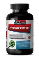 Probiotics Tablets - Probiotic Complex - Aids Digestive Support (1 Bottle - 60 Capsules)