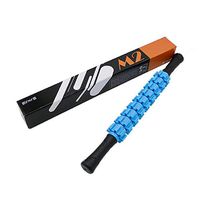 Linkin Sport Massage Sticks Muscle Roller Stick for Relieving Muscle Soreness Cramping (Blue)