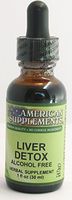 Liver Detox Alcohol Free American Supplements 1 oz Liquid