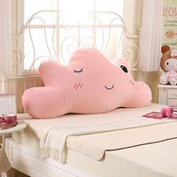 HTDZDX Bedside Cushions Cute Princess Big Pillow Cloud Shape Children's mat Removable and Washable (Color : C, Size : 120cm)