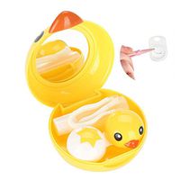 Cute Mini Duck Co Contact Lens Case, Travel Kit