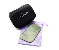 Natural Jade Guasha Scraping Board, Face Neck Back Use, Dredge Meridians, Beauty and Beauty to Wrinkle