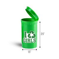 olyaprint I Recycle Girls First Aid Case Pill Container ID 6995G
