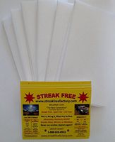 Streak Free Factory Microfiber Cleaning Cloth 16 x 16 inch White (6)