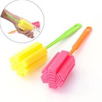 CHUNKUNA 1PC Kitchen Cleaning Tool Sponge Brush for Wineglass Bottle Coffe Tea Glass Cup