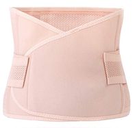Hernia Support Belt for Woman Small Size ONLY, Abdominal Binder for Belly Button Hernias or Navel Hernias by J-Bless (Pink)