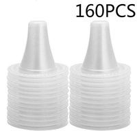 160PCSpcs Counting Ear Thermometer Probe Cover Disposable Cover for All Braun ThermoScan Models and Other Types of Digital thermometers