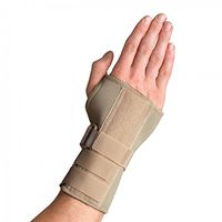 Thermoskin Wrist Brace, Hand Brace, Carpal Tunnel Brace, Beige, Right, X-Large