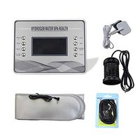 XGuang Detox Foot Bath Ion Ionic Aqua Foot Bath Spa Chi Cleanse Cell Detoxification Machine, with Silver Aluminum Box, Arrays, Electrode Pads and Waist Belts