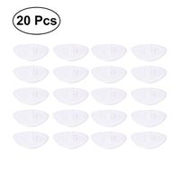 ROSENICE Silicone Nose Pad Anti-Slip Push-in for Eyeglasses Glasses 10 Pairs