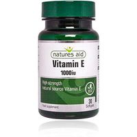 Natures Aid Vitamin E 1000iu Natural Form 30 Softgels - 4 Pack