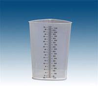 Graduated Plastic Tripour 1200cc - Item Number 1150 CS - 200 Each / Case
