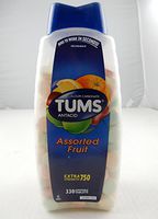 Tums Antiacid and Calcium Supplement Extra Strength 750 Assorted Fruit 330 Tablets (Pack of 3 (330 ct ea))