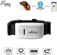 TKSTAR Dog GPS Tracker Pet Finder Dog Collar Locator Smart Pet GPS Tracker Remote Tracker GSM/GPRS/GPS Long Standby Tracking - Real Time Alerts (Black Collar)