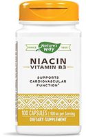 Nature's Way Niacin, 100 Capsules (Pack of 4)