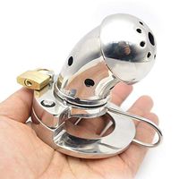 Constraint Stimulating Belt Accessories, Comfortable Sleek Toy for Relaxing Emotions, High Quality 316 Stainless Steel- Never Rust QINXIAOGAO (Size : Ring 50mm)