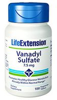 Life Extension Vanadyl Sulfate | 7.5 mg 100 Tablets (Multi-Pack)