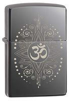 Zippo Ohm Black Ice Pocket Lighter