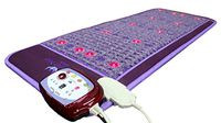 Ereada FIR Amethyst Mat - 59"L x 24”W Compact PRO - 220-240V European Version - 7 Levels of 30-70°C Far Infrared Heating - Adjustable 8-64 Hz PEMF - Air Ion - Red Light - FDA Reg Korean Manufacturer