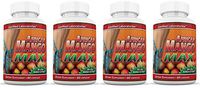 African Mango Max 1200 Extract Irvingia Gabonensis Natural Diet Weight Loss 60 Capsules Per Bottle 4 Bottles