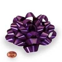 Purple Confetti Bow 4" | Quantity: 100 Width 1/2"