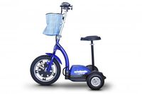 E-Wheels, EW-18 Stand n Ride Scooter 3-Wheel - Blue