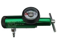 The Aftermarket Group Oxygen Cylinder Regulator, Green Anodized Aluminum, 0-8 LPM 870 CGA, TAGTR8-8B