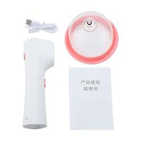 Electric Breast Chest Massager, Vacuum Cups Enhance Chest Vacuum Massage, Professional Breast Enlargement Tool Breast Sagging Massager, Women(2# 13mm)