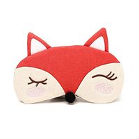 Drasawee Kawaii Comfort Sleeping Ice Bag Stuffed Eye Mask Blindfold 6#