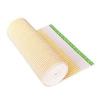 GT USA Organic Elastic Bandage Wrap (6" Wide, 1 Pack) | Hook & Loop Fasteners at Both Ends | Latex Free | Hypoallergenic Compression Roll for Sprains & Injuries